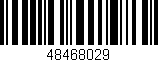 Código de barras (EAN, GTIN, SKU, ISBN): '48468029'