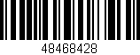 Código de barras (EAN, GTIN, SKU, ISBN): '48468428'