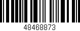 Código de barras (EAN, GTIN, SKU, ISBN): '48468873'