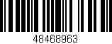 Código de barras (EAN, GTIN, SKU, ISBN): '48468963'