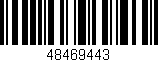 Código de barras (EAN, GTIN, SKU, ISBN): '48469443'