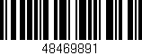Código de barras (EAN, GTIN, SKU, ISBN): '48469891'