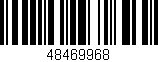 Código de barras (EAN, GTIN, SKU, ISBN): '48469968'
