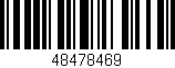 Código de barras (EAN, GTIN, SKU, ISBN): '48478469'