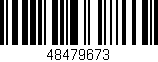 Código de barras (EAN, GTIN, SKU, ISBN): '48479673'
