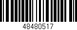 Código de barras (EAN, GTIN, SKU, ISBN): '48480517'