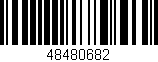 Código de barras (EAN, GTIN, SKU, ISBN): '48480682'