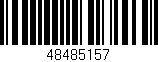 Código de barras (EAN, GTIN, SKU, ISBN): '48485157'