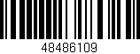 Código de barras (EAN, GTIN, SKU, ISBN): '48486109'