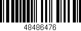Código de barras (EAN, GTIN, SKU, ISBN): '48486476'