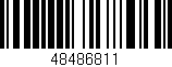 Código de barras (EAN, GTIN, SKU, ISBN): '48486811'