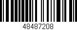 Código de barras (EAN, GTIN, SKU, ISBN): '48487208'