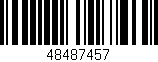 Código de barras (EAN, GTIN, SKU, ISBN): '48487457'