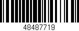 Código de barras (EAN, GTIN, SKU, ISBN): '48487719'