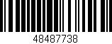 Código de barras (EAN, GTIN, SKU, ISBN): '48487738'