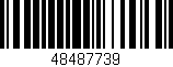 Código de barras (EAN, GTIN, SKU, ISBN): '48487739'