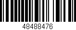 Código de barras (EAN, GTIN, SKU, ISBN): '48488476'
