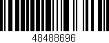 Código de barras (EAN, GTIN, SKU, ISBN): '48488696'