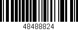 Código de barras (EAN, GTIN, SKU, ISBN): '48488824'