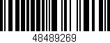 Código de barras (EAN, GTIN, SKU, ISBN): '48489269'