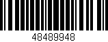 Código de barras (EAN, GTIN, SKU, ISBN): '48489948'