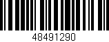 Código de barras (EAN, GTIN, SKU, ISBN): '48491290'