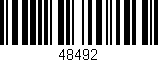 Código de barras (EAN, GTIN, SKU, ISBN): '48492'