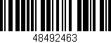 Código de barras (EAN, GTIN, SKU, ISBN): '48492463'