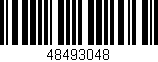 Código de barras (EAN, GTIN, SKU, ISBN): '48493048'