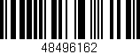 Código de barras (EAN, GTIN, SKU, ISBN): '48496162'