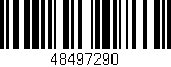 Código de barras (EAN, GTIN, SKU, ISBN): '48497290'