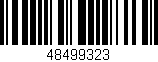 Código de barras (EAN, GTIN, SKU, ISBN): '48499323'