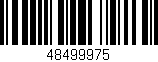 Código de barras (EAN, GTIN, SKU, ISBN): '48499975'