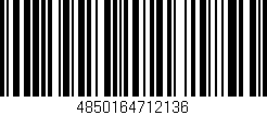 Código de barras (EAN, GTIN, SKU, ISBN): '4850164712136'