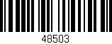 Código de barras (EAN, GTIN, SKU, ISBN): '48503'