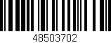Código de barras (EAN, GTIN, SKU, ISBN): '48503702'