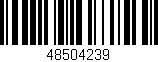 Código de barras (EAN, GTIN, SKU, ISBN): '48504239'