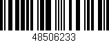 Código de barras (EAN, GTIN, SKU, ISBN): '48506233'