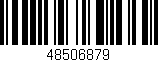 Código de barras (EAN, GTIN, SKU, ISBN): '48506879'