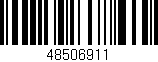 Código de barras (EAN, GTIN, SKU, ISBN): '48506911'