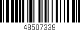 Código de barras (EAN, GTIN, SKU, ISBN): '48507339'