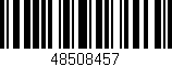 Código de barras (EAN, GTIN, SKU, ISBN): '48508457'