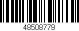 Código de barras (EAN, GTIN, SKU, ISBN): '48508779'