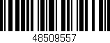 Código de barras (EAN, GTIN, SKU, ISBN): '48509557'