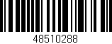 Código de barras (EAN, GTIN, SKU, ISBN): '48510288'