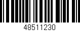 Código de barras (EAN, GTIN, SKU, ISBN): '48511230'