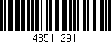 Código de barras (EAN, GTIN, SKU, ISBN): '48511291'