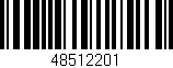 Código de barras (EAN, GTIN, SKU, ISBN): '48512201'