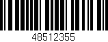 Código de barras (EAN, GTIN, SKU, ISBN): '48512355'