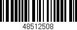 Código de barras (EAN, GTIN, SKU, ISBN): '48512508'
